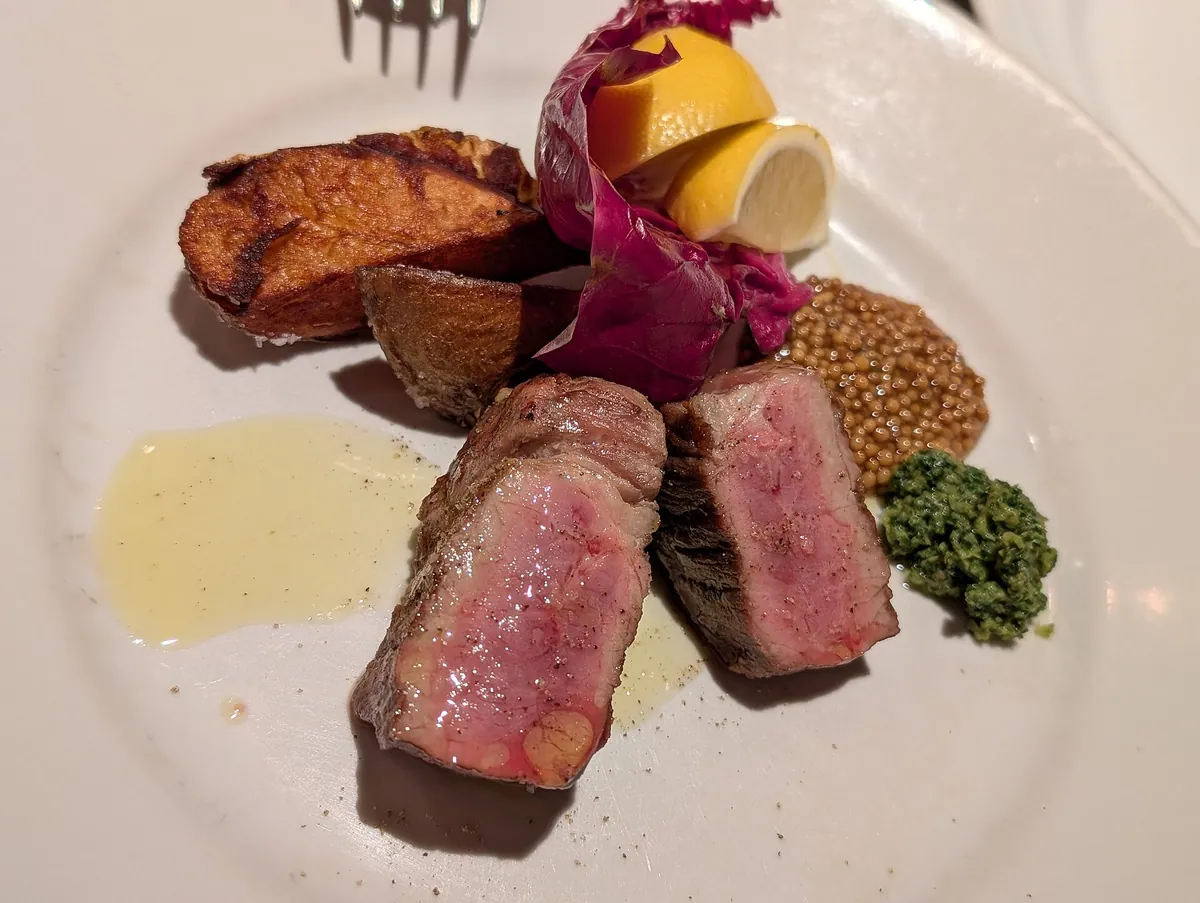 International food typical of Zaffron Restaurant